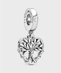 PANDORA Heart Family Tree Dangle Charm