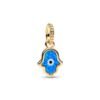 PANDORA Opalescent Blue Hamsa Hand Dangle Charm