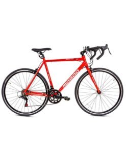 MOGOO Rapid 56 Cm 700c Road Bike | For Adults |14 Speed Shimano Drivetrain | Lightweight Aluminum Alloy Frame |Kenda Tires | Caliper Brakes | Red Color