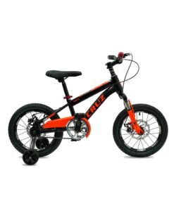 Vaux Cruz Mountain Bike || 16 Inch Wheel Size || For Kids || Adjusatble Seat || Black