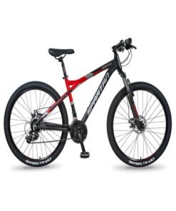 Spartan Ampezzo Mountain Bike| 27.5 Inch Wheel Size |21 Speed Shimano Gear| For Adult | Red Color
