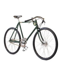 Pashley Speed 5 Men’s Road Bicycle, 20.5" Frame, British Racing Green — Handmade in England, Reynolds 531 Steel Frame, Sturmey‑Archer 5‑Speed Internal Hub, Brooks Swift Leather Saddle, Schwalbe Marathon Racer Tyres, Gold‑Lined Westwood Rims, Semi‑Drop Handlebars, Brass Bell