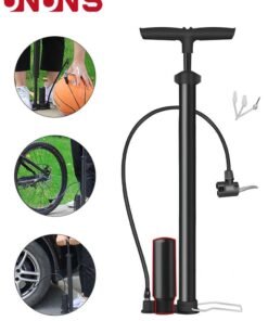 UNUNS Bicycle Pump,Portable Bike Tire Pump,160 Psi Bike Air Pump With Accessories,Universal Air Pump For Basketball Football Volleyball Motorcycles Car All Bikes And Sports Balls