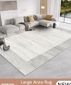 DUNISO Non Slip Modern Large Area Rug, Washable Living Room Rugs, Soft Handfeel Stain Resistant Carpet, Bedroom Beautiful Print Area Rugs, Comfortable Rectangular Rugs for Coffee Table Sofa Blanket Indoor Kids Home Decorative Floor Mat