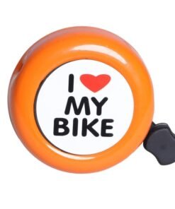 VAMOS Cycle Bell for Loud and Crisp Sound for Adults and Kids Bicycles (Matte Orange)