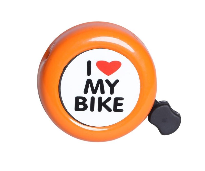 VAMOS Cycle Bell for Loud and Crisp Sound for Adults and Kids Bicycles (Matte Orange)