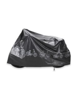 Black Thickened Bicycle Cover, Outdoor Waterproof Bicycle Cover Oxford Cloth Rainproof Sunscreen Anti-Uv Dustproof Windproof Motorcycle Cover Suitable For Mountain Road Electric Bicycles