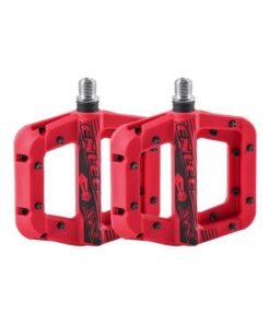 Mountain Bike Pedals Non-Slip Lightweight Nylon Fiber Bicycle Platform for MTB 9/16 inches 13x2x11cm