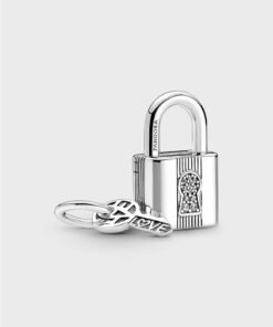 PANDORA Padlock And Key Dangle Charm