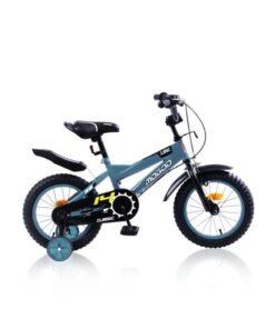 MOGOO Classic 14 Inch Kids Bicycle | 14-Inch Wheel Size | Adjustable Seat | Blue Color