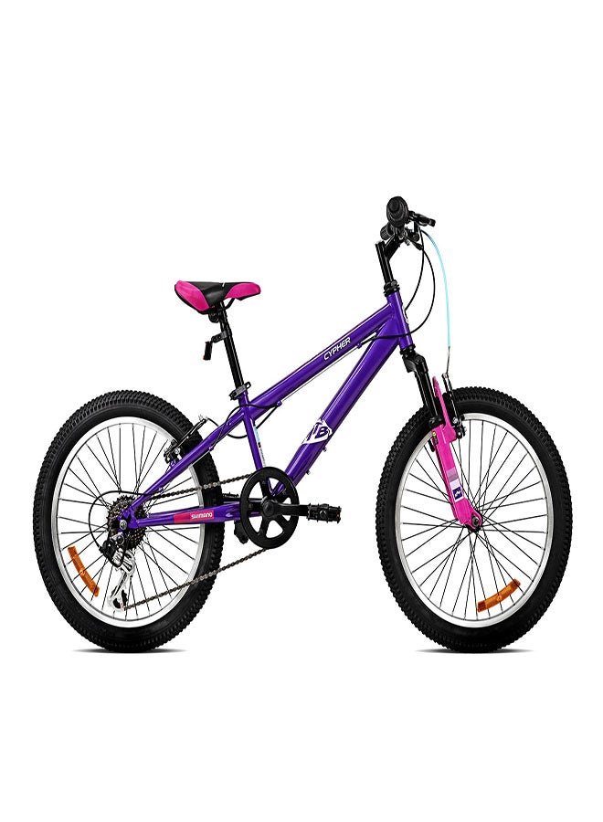 Spartan Cypher MTB Kids Bike | 20 Inch Wheel Size | 7 Speed | Cosmic Purple Color