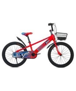 Vaux Super Road Bike || 20 Inch Wheel Size || For Kids || Adjustable Seat || Red
