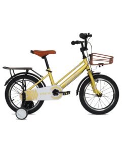 Vaux Royal Road Bike || 16 Inch || For Kids || Adjustable Seat || Gold