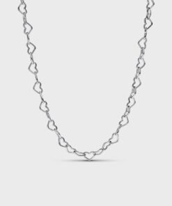 PANDORA Linked Hearts Collier Necklace