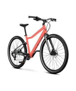 Woom EXPLORE 6 Kids Bike, 26-inch, for Ages 10-14, Superlight Aluminum Frame, 8-Speed, All-Terrain Tires, Disc Brakes