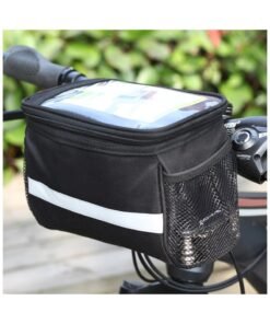 Bicycle Basket with Reflective Strip