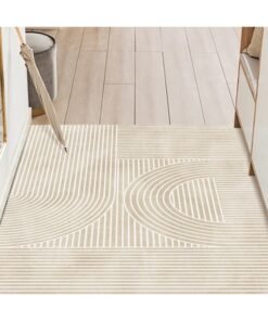 NKX Modern Minimalism Area Rug Non-Slip Soft Decorative Carpet 60X120CM  (Vertical)