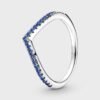 Pandora Timeless Wish Sparkling Blue Ring