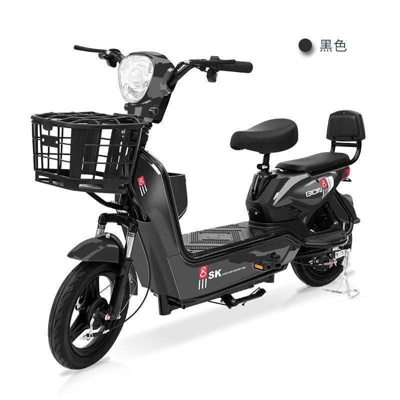 Source Two-Wheeled Electric Car Battery Car Folding Bicycle 48V Battery Electric Bike