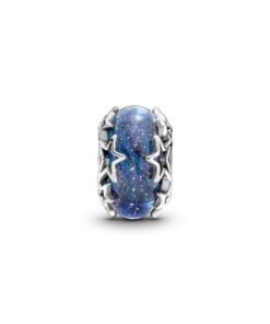 PANDORA Galaxy Blue & Star Murano Charm