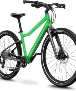 Woom Explore 5 Kids’ Bicycle – Premium Bike – 8-Speed MicroSHIFT – Hydraulic Disc Brakes – Ages 7-11 – Size 24-Inch