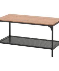 Coffee table, black, 90x46 cm