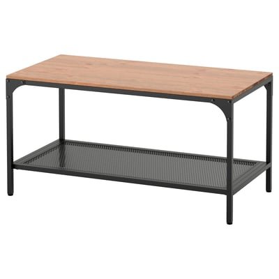 Coffee table, black, 90x46 cm