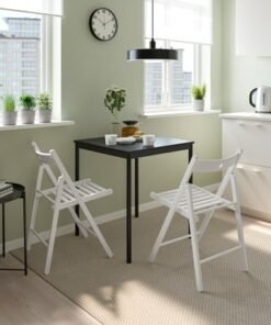 Alternative view of Folding chair, white