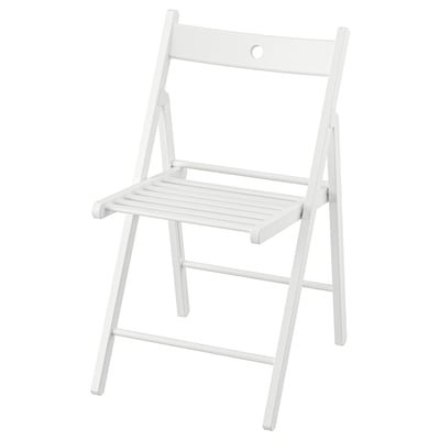 Folding chair, white