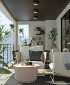 Alternative view of Seat/back cushion, outdoor, beige