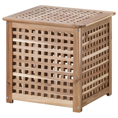 Side table, acacia, 50x50 cm