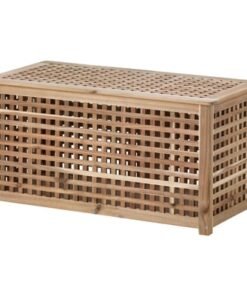 Storage table, acacia, 98x50 cm