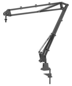Microphone arm, with screw mount/anthracite