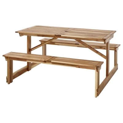 Picnic table, acacia outdoor