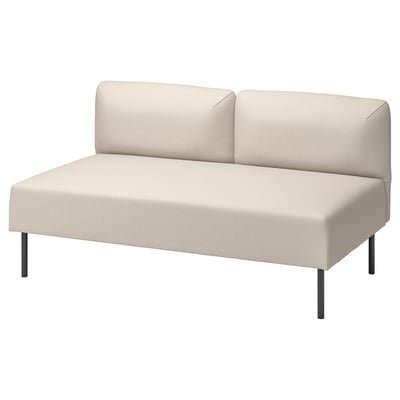 2-seat module, Vissle/beige metal