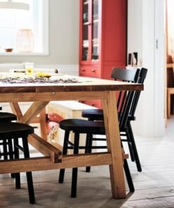 Alternative view of Table, oak, 235x100 cm