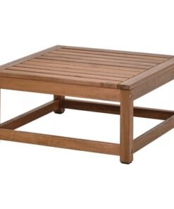 Seat sec for modular sofa, outdoor, light brown stained, 63x63 cm