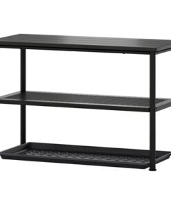 Hallway furniture, set of 2, black/grey