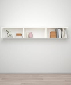 Alternative view of Wall storage, white, 240x40x40 cm