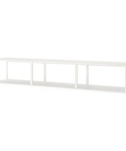 Wall storage, white, 240x40x40 cm