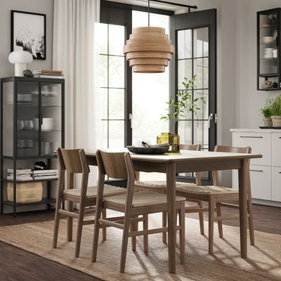 Chair, brown beech - Image 2