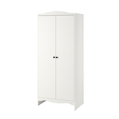 Wardrobe, white, 80x50x187 cm