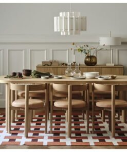 Alternative view of Table, oak veneer/oak veneer, 230x90 cm