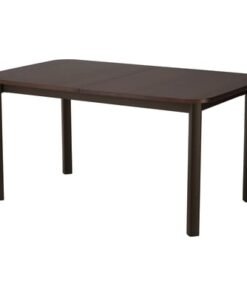 Extendable table, brown, 150/205/260x95 cm