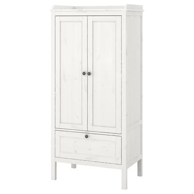 Wardrobe, white, 80x50x171 cm