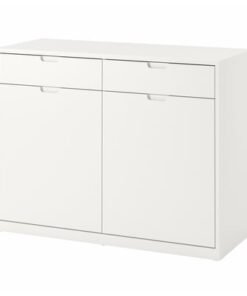 Sideboard, off-white, 120x47x91 cm