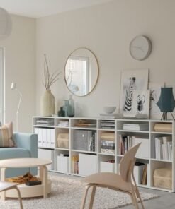 Alternative view of Shelving combination, white, 286x37x90 cm