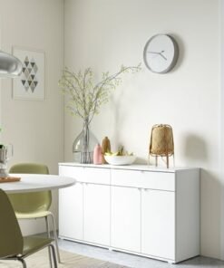 Alternative view of Sideboard, white, 140x37x75 cm