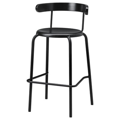 Bar stool, anthracite, 75 cm